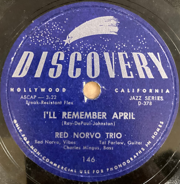 I’ll Remember April / I Get A Kick Out Of You