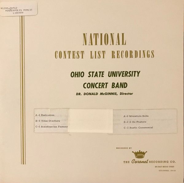 National Contest List Recordings