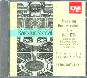 Music At The Hanoverian Court / Musik Am Hannoverschen Hofe 1680 - 1710