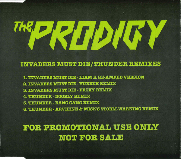 Invaders Must Die / Thunder Remixes