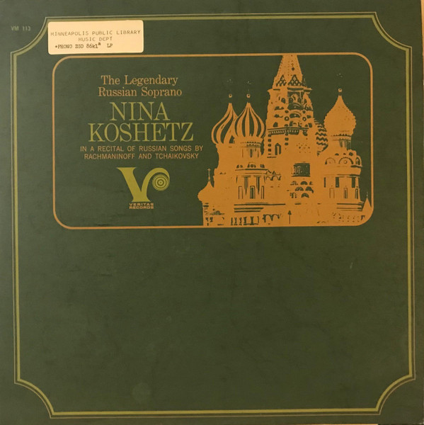 The Legendary Russian Soprano