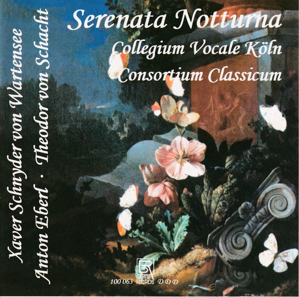 Serenate Notturna - Frühromantische Vocalquartette Mit Concertierenden Instrumenten