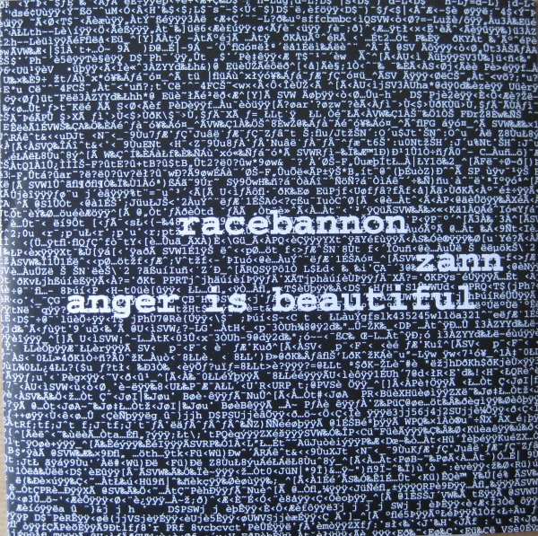 Racebannon / Zann / Anger Is Beautiful