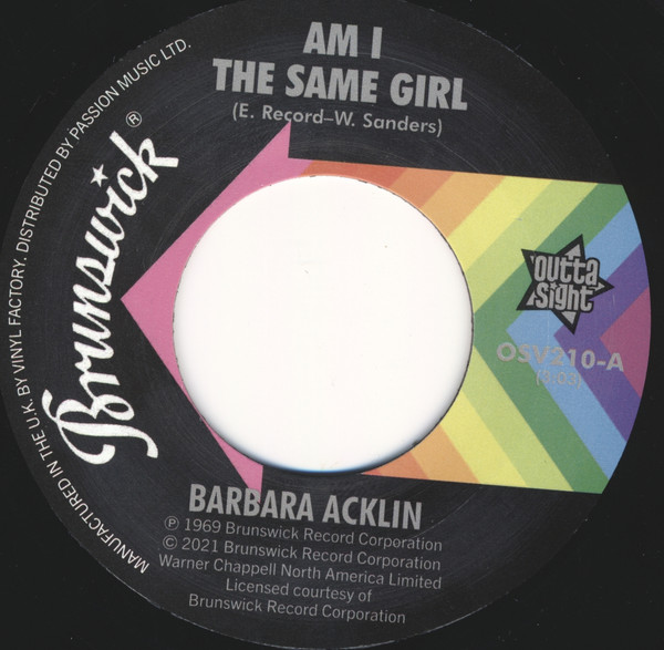 Am I The Same Girl / Soulful Strut