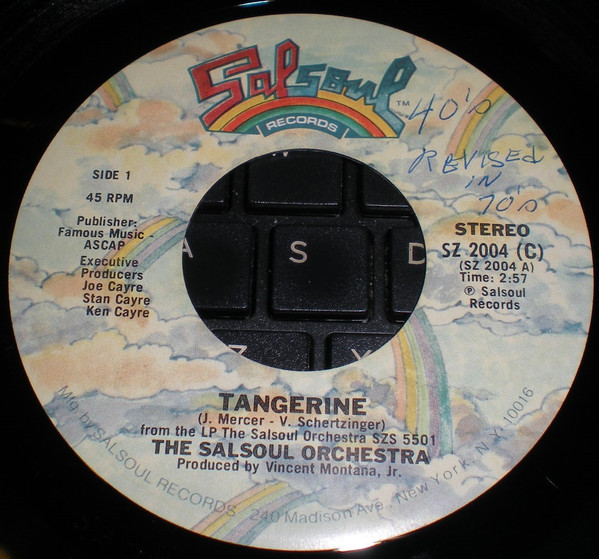 Tangerine / Salsoul Hustle