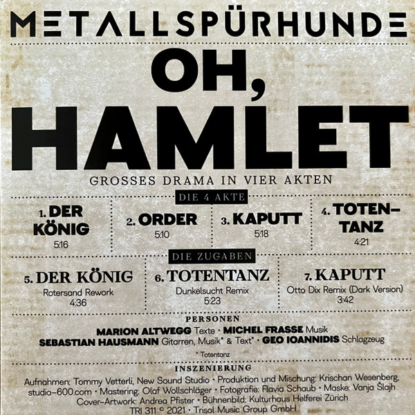 Oh, Hamlet - Grosses Drama In Vier Akten