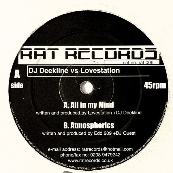 All In My Mind / Atmospherics