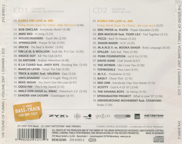 The Sound Of Tuning - Volume 2007 - Summer