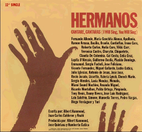 Cantaré, Cantarás = I Will Sing, You Will Sing
