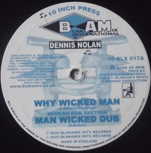 Why Wicked Man / Black Revolutian