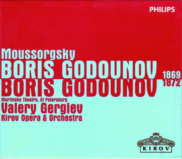 Boris Godounov 1869 / Boris Godounov 1872