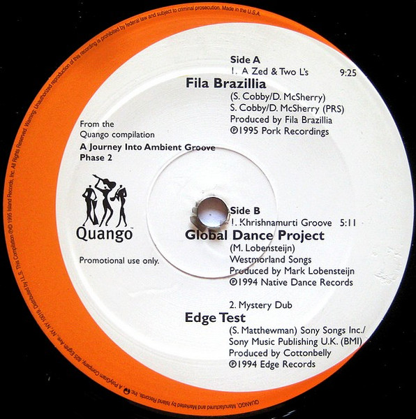 From The Quango Compilation A Journey Into Ambient Groove Phase 2