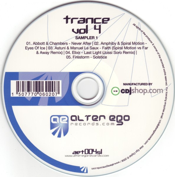 Trance Vol 4 - Sampler 1