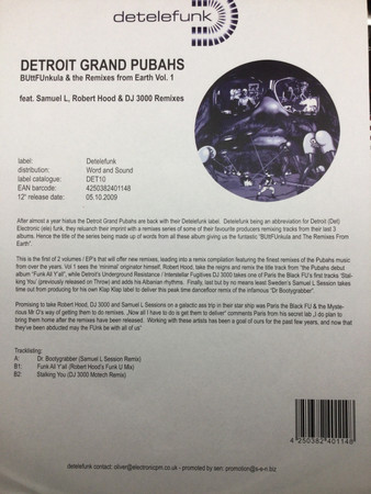 BUttFUnkula And The Remixes From Earth Vol.1