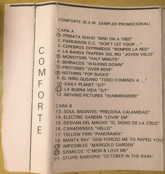 Comforte (B.A.M. Sampler Promocional)