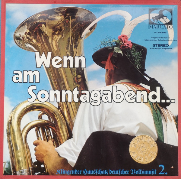 Wenn Am Sonntagabend... - Klingender Hausschatz Deutscher Volksmusik 2.