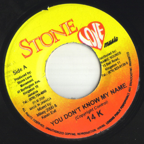 You Don't Know My Name
