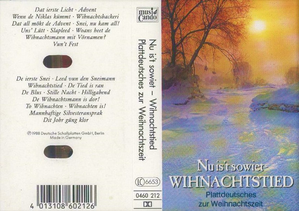 Nu Is't Sowiet - Wihnachtstied