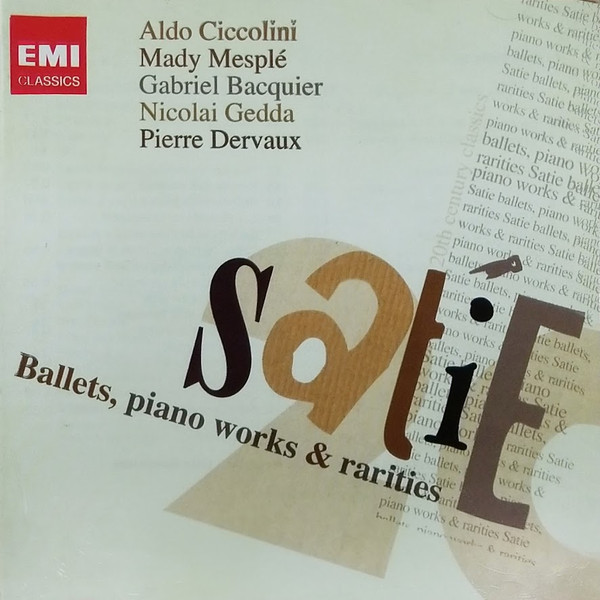 Satie Ballets, Piano Works & Rarities