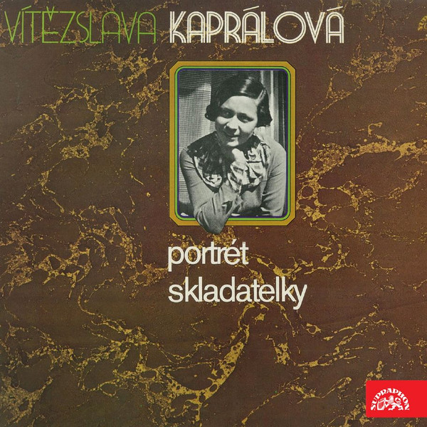 Portrét Skladatelky Vítězslavy Kaprálové