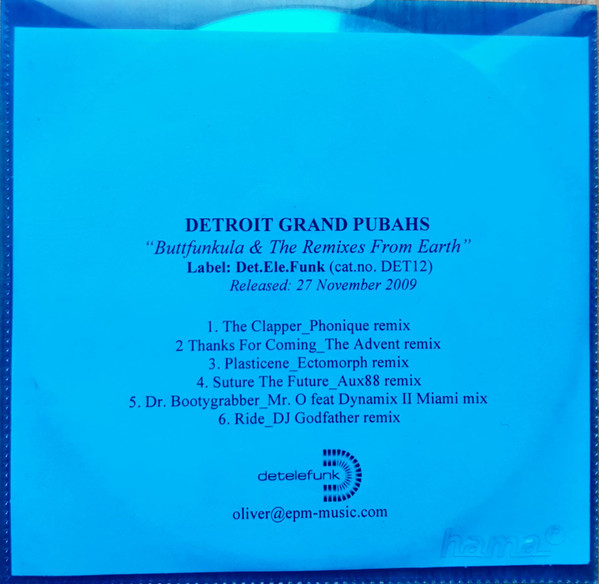 BUttFUnkula And The Remixes From Earth