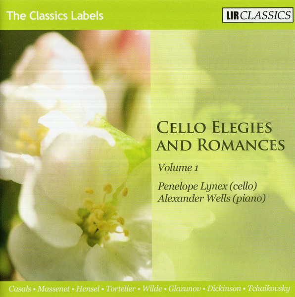 Cello Elegies And Romances, Volume 1
