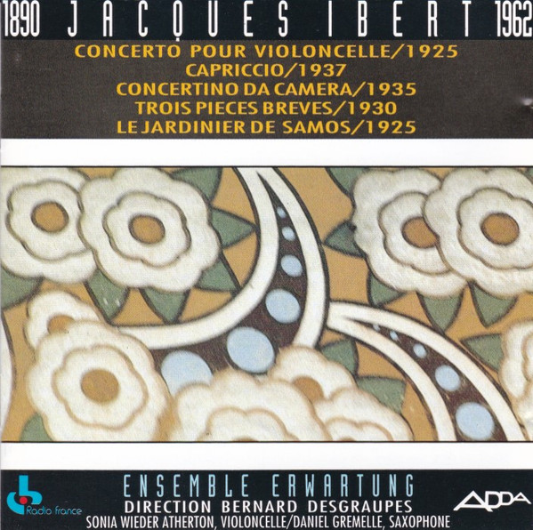 Concerto Pour Violoncelle / Capriccio / Concertino Da Camera / Trois Pièces Brèves / Le Jardinier De Samos
