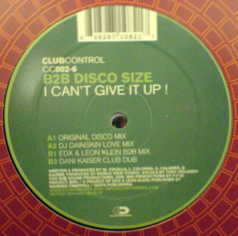 I Can't Give It Up !