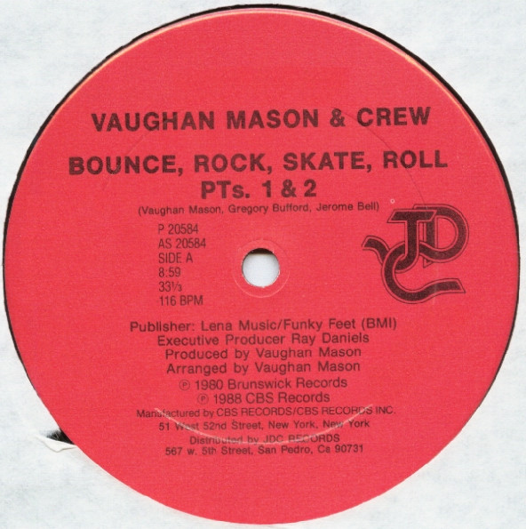 Bounce, Rock, Skate, Roll / I Like (What You're Doing To Me)