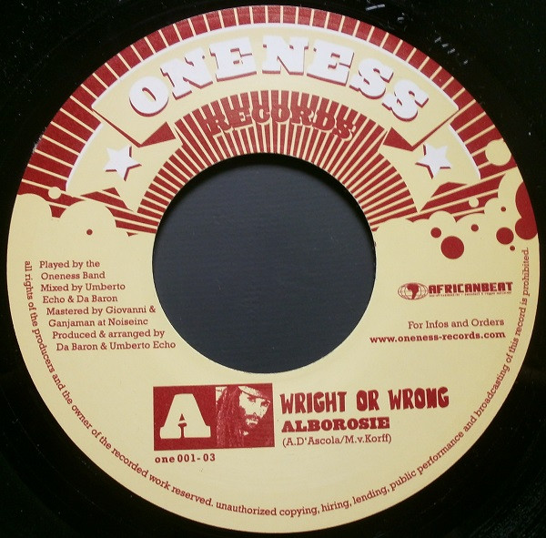 Wright Or Wrong / Rally Round