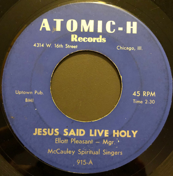 Jesus Said Live Holy / Jesus Gave Me Water
