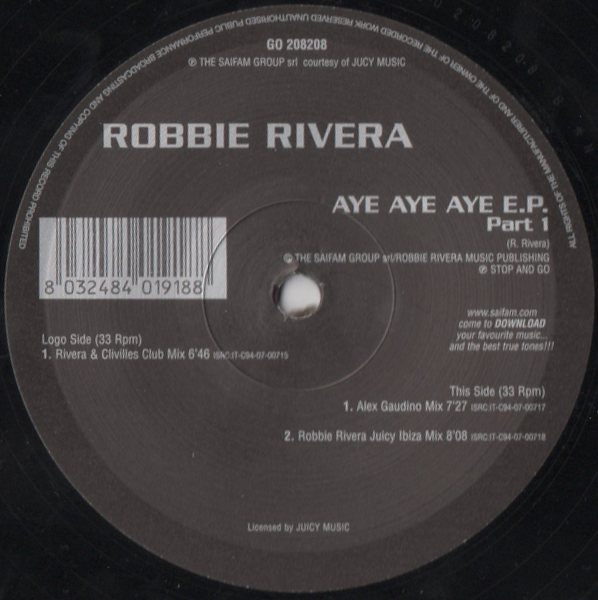 Aye Aye Aye E.P. (Part 1)