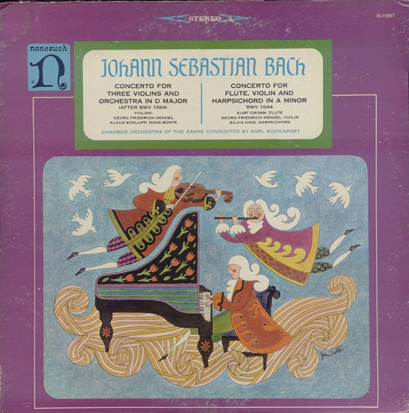 Concerto For 3 Violins And Orchestra In D Major | Concerto For Flute, Violin, Harpsichord In A Minor