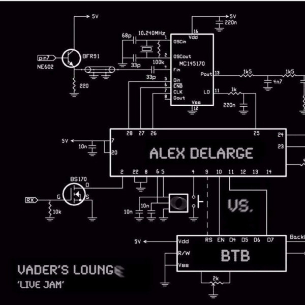 Vaders Lounge Live Jam by Alex Delarge vs BTB