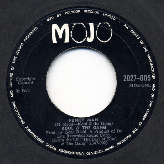 Funky Man / Kool & The Gang / Let The Music Take Your Mind