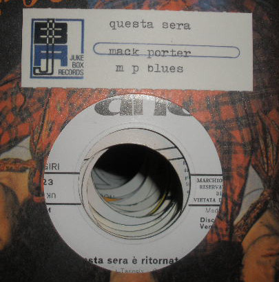 Questa Sera è Ritornata Lei / M.P. Blues