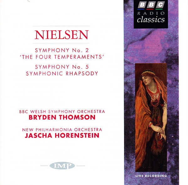 Symphony No. 2  "The Four Temperaments" / Symphony No. 5 "Symphonic Rhapsody"