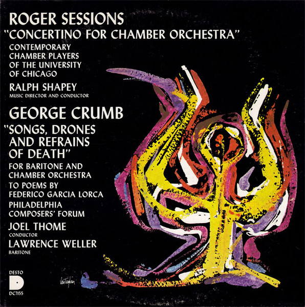 Concertino For Chamber Orchestra / Songs, Drones And Refrains Of Death