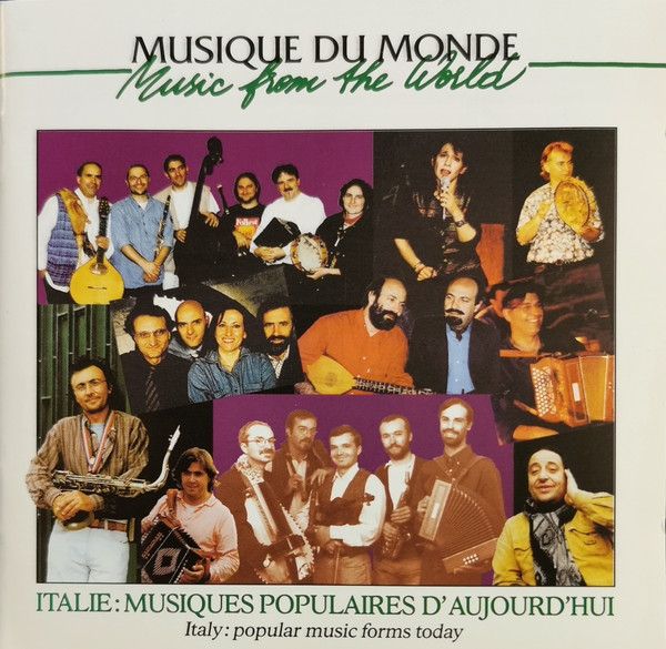 Italie: Musiques Populaires D'aujourd'hui = Italy: Popular Music Forms Today