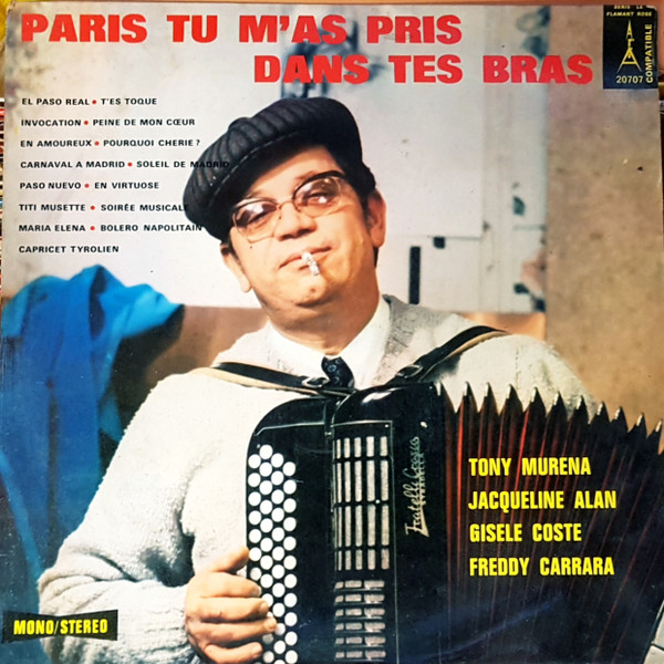 Paris Tu M'As Pris Dans Tes Bras, Varietes Musette