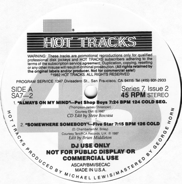 Hot Tracks - Series 7, Issue 2