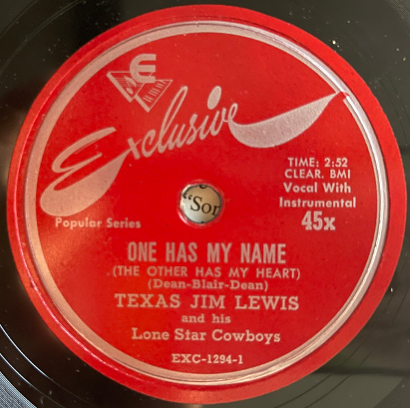 One Has My Name (The Other Has My Heart) / Don't Use My Heart (For A Stepping Stone)