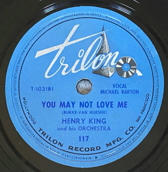 You May Not Love Me / My Shawl