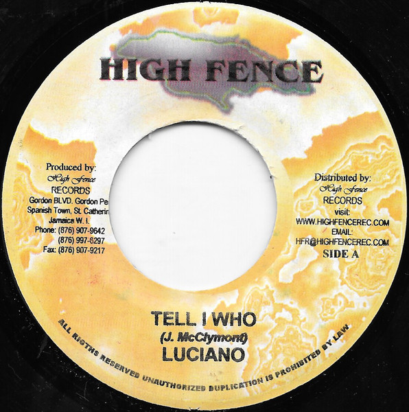 Tell I Who / It's Not Alright