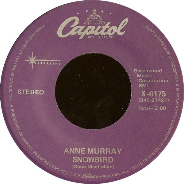 Snowbird / Put Your Hand In The Hand