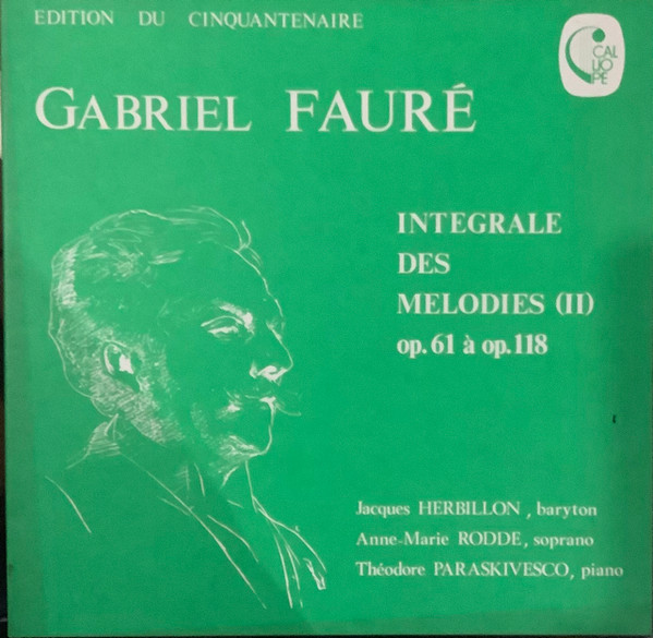Intégrale Des Mélodies (II) Op. 61 à Op. 118