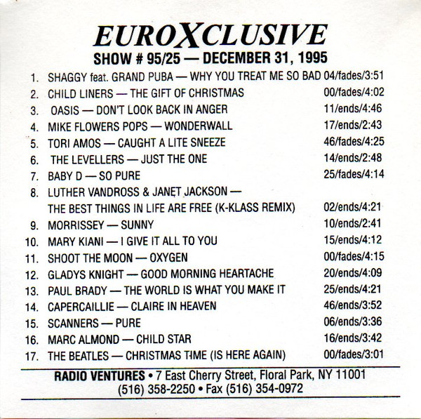 EuroXclusive - Show # 95/25