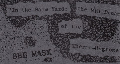 In The Balm Yard: The Nth Dream Of The Thermo-Hygrometer