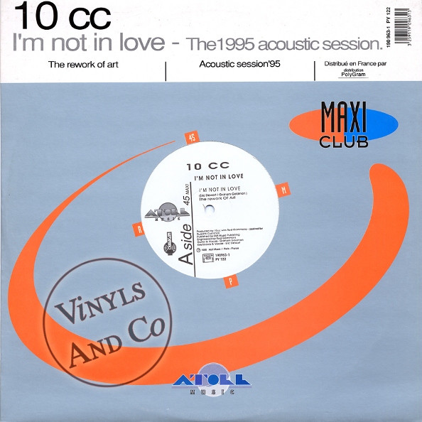 I'm Not In Love - The 1995 Acoustic Session