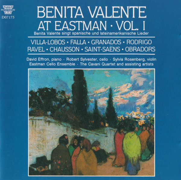 Benita Valente At Eastman • Vol. 1